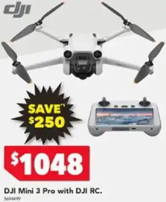 Harvey Norman DJI Mini 3 Pro with DJI RC offer