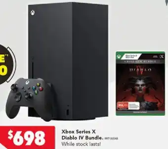 Harvey Norman Xbox Series X Diablo IV Bundle offer