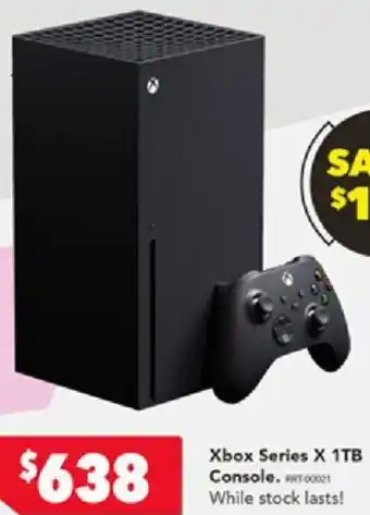 Harvey Norman Xbox Series X 1TB Console offer