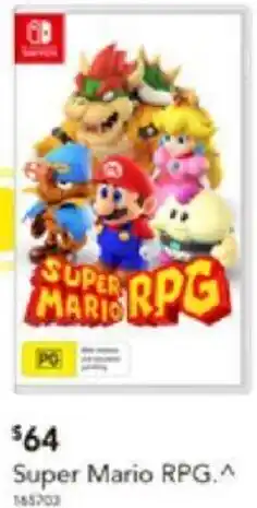 Harvey Norman Super Mario RPG offer