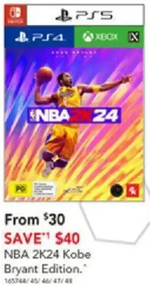 NBA 2K24 Kobe Bryant Edition