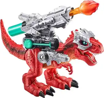 Robo alive dino wars giant battling t-rex