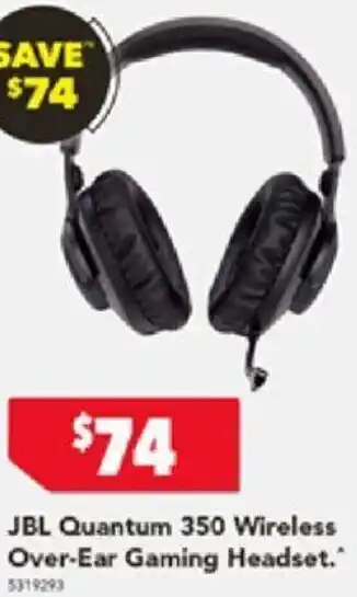 JBL Quantum 350 Wireless Over-Ear Gaming Headset
