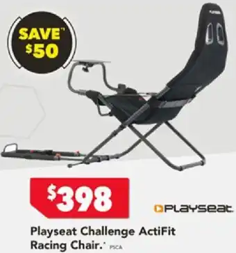 Harvey Norman Playseat Challenge ActiFit Racing Chair offer