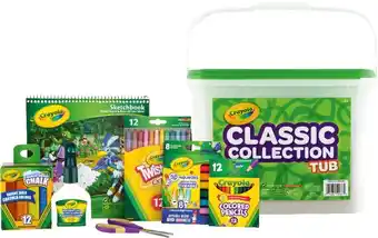 Spotlight Crayola classic collection tub offer