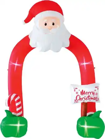 Spotlight Jolly & joy inflatable christmas arch 3.1m offer