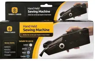 Spotlight Timber & thread handheld sewing machine offer