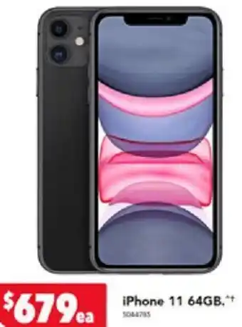 Harvey Norman iPhone 11 64GB offer