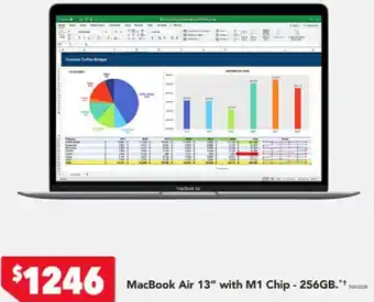 Harvey Norman MacBook Air 13" with M1 Chip - 256GB offer