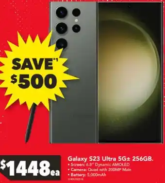 Harvey Norman Galaxy S23 Ultra 5G± 256GB offer
