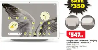 Google Pixel Tablet with Charging Speaker Stand - Porcelain