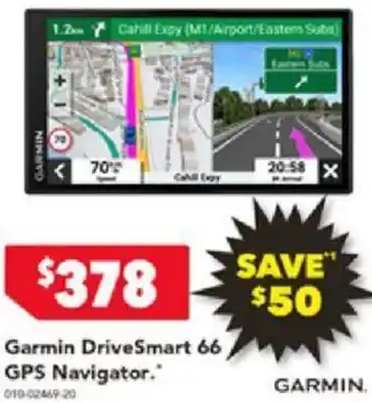 Garmin DriveSmart 66 GPS Navigator