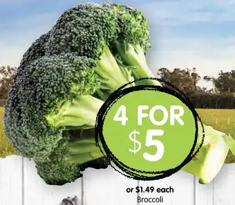 Spudshed Broccoli offer
