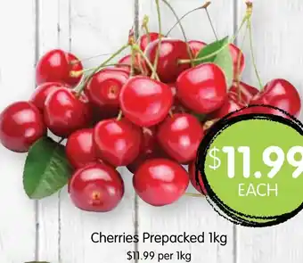 Cherries Prepacked 1kg