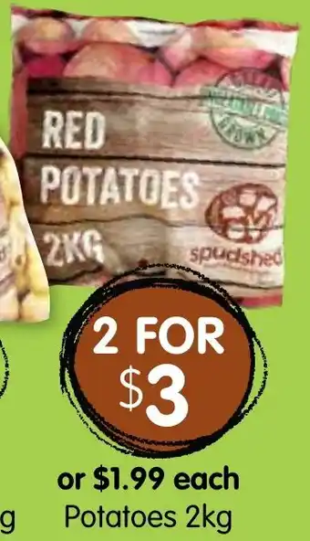 Spudshed Potatoes 2kg offer