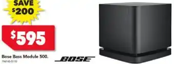 Harvey Norman Bose Bass Module 500 offer