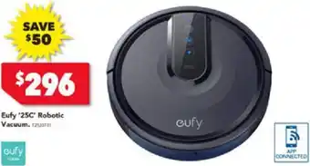 Harvey Norman Eufy '25C" Robotic Vacuum offer
