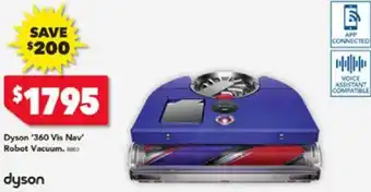 Harvey Norman Dyson '360 Vis Nav Robot Vacuum offer