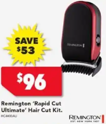 Harvey Norman Remington 'Rapid Cut Ultimate Hair Cut Kit offer