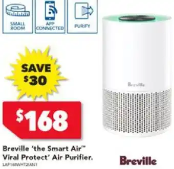 Harvey Norman Breville the Smart Air Viral Protect' Air Purifier offer