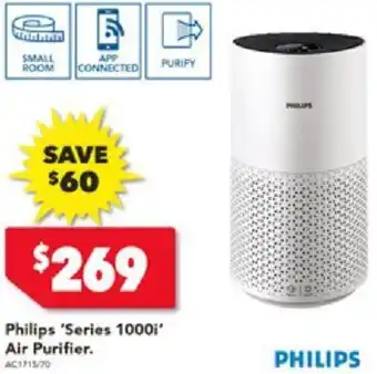 Harvey Norman Philips 'Series 1000i' Air Purifier offer