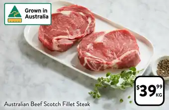 Foodworks Australian Beef Scotch Fillet Steak offer