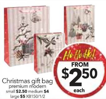 Cheap as Chips Christmas gift bag offer