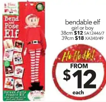 Cheap as Chips bendable elf offer