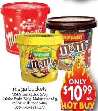 Cheap as Chips mega buckets offer