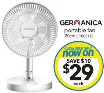 Cheap as Chips portable fan offer