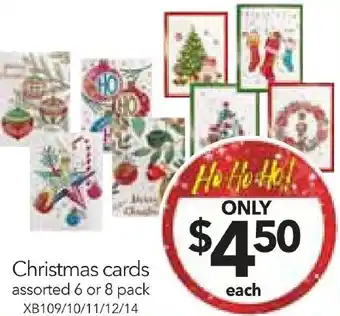 Cheap as Chips Christmas cards offer
