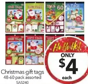Christmas gift tags
