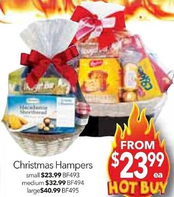 Cheap as Chips Christmas Hampers offer