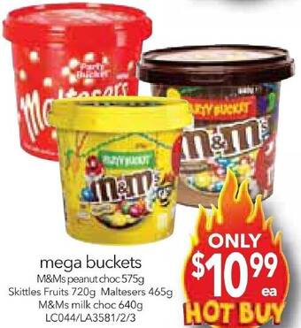Cheap as Chips mega buckets offer