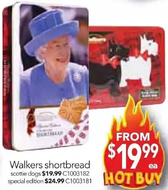 Walkers shortbread scottie dogs