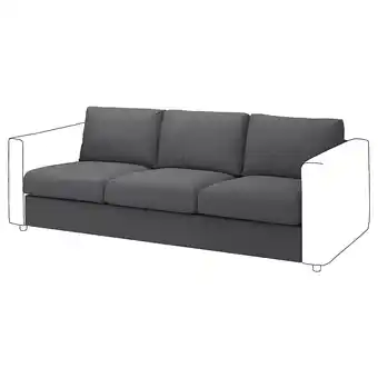 IKEA Vimle 3-seat section, hallarp grey offer