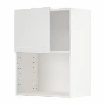 Metod wall cabinet for microwave oven, white/stensund white, 60x37x80 cm