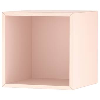 IKEA Eket wall-mounted shelving unit, pale pink, 35x35x35 cm offer