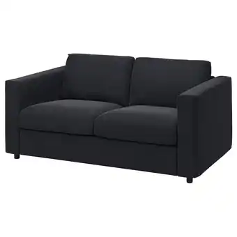 Vimle 2-seat sofa, saxemara black-blue