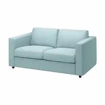 Vimle 2-seat sofa, saxemara light blue
