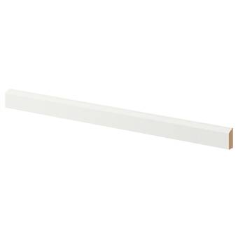 IKEA Stensund contoured deco strip/moulding, white, 221x3 cm offer