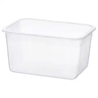 IKEA Ikea 365+ food container, rectangular/plastic, 2.0 l offer