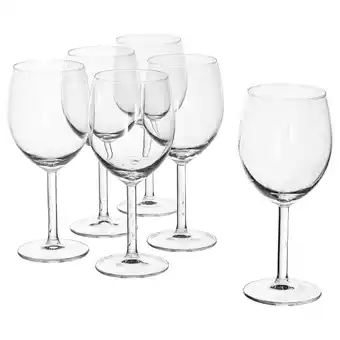 Svalka wine glass, clear glass, 30 cl