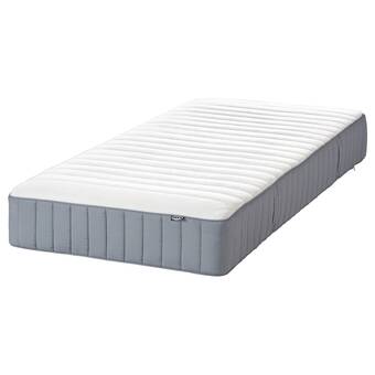 IKEA Valevåg pocket sprung mattress, firm/light blue, single offer