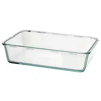 IKEA Ikea 365+ food container, large rectangular/glass, 3.1 l offer