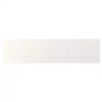 Stensund drawer front, white, 80x20 cm