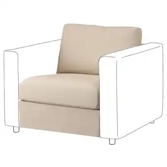 IKEA Vimle 1-seat section, hallarp beige offer