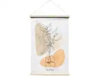 LivingStyles "Fortuity" Hanging Scroll Canvas Wall Art Print, No.1, 90cm offer
