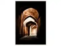 LivingStyles "Moroccan Arches" Framed Canvas Wall Art Print, No.1, 120cm offer