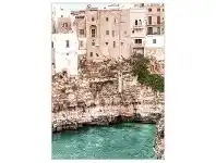 LivingStyles "Attractive Places" Framed Canvas Wall Art Print, Capri Bay, 110cm offer